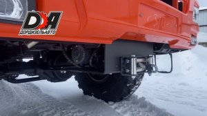 Электрическая лебека на 10 тн под бампером Камаза!