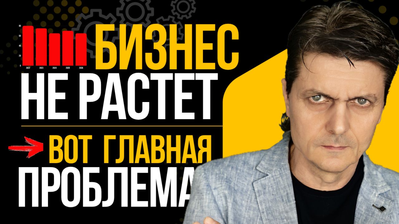 Бизнес не растет. Главная проблема отсутствия роста. Что делать