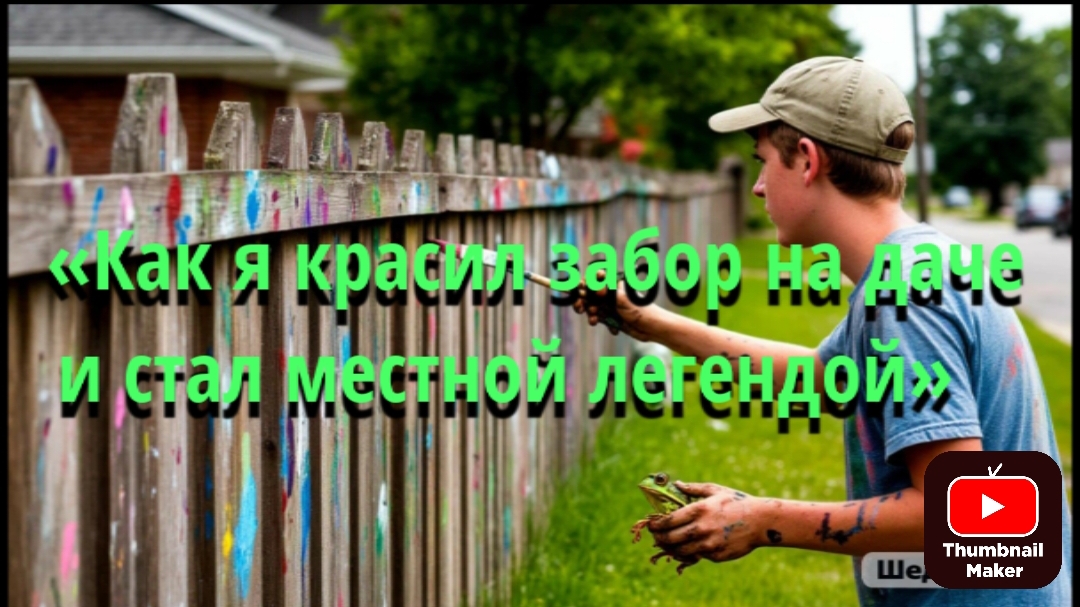 дача, забор и мои золотые руки.