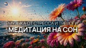 Медитация на сон 🌴 Тихий океан 🎵 Лунный свет 🌙