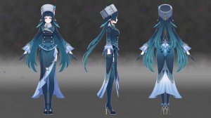 Genshin Impact 6.5 Келено: рендер модельки