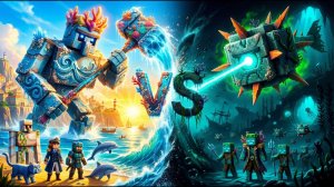 Прилив бездны против утонувшего легиона: Осада Клиффпорта Майнкрафт