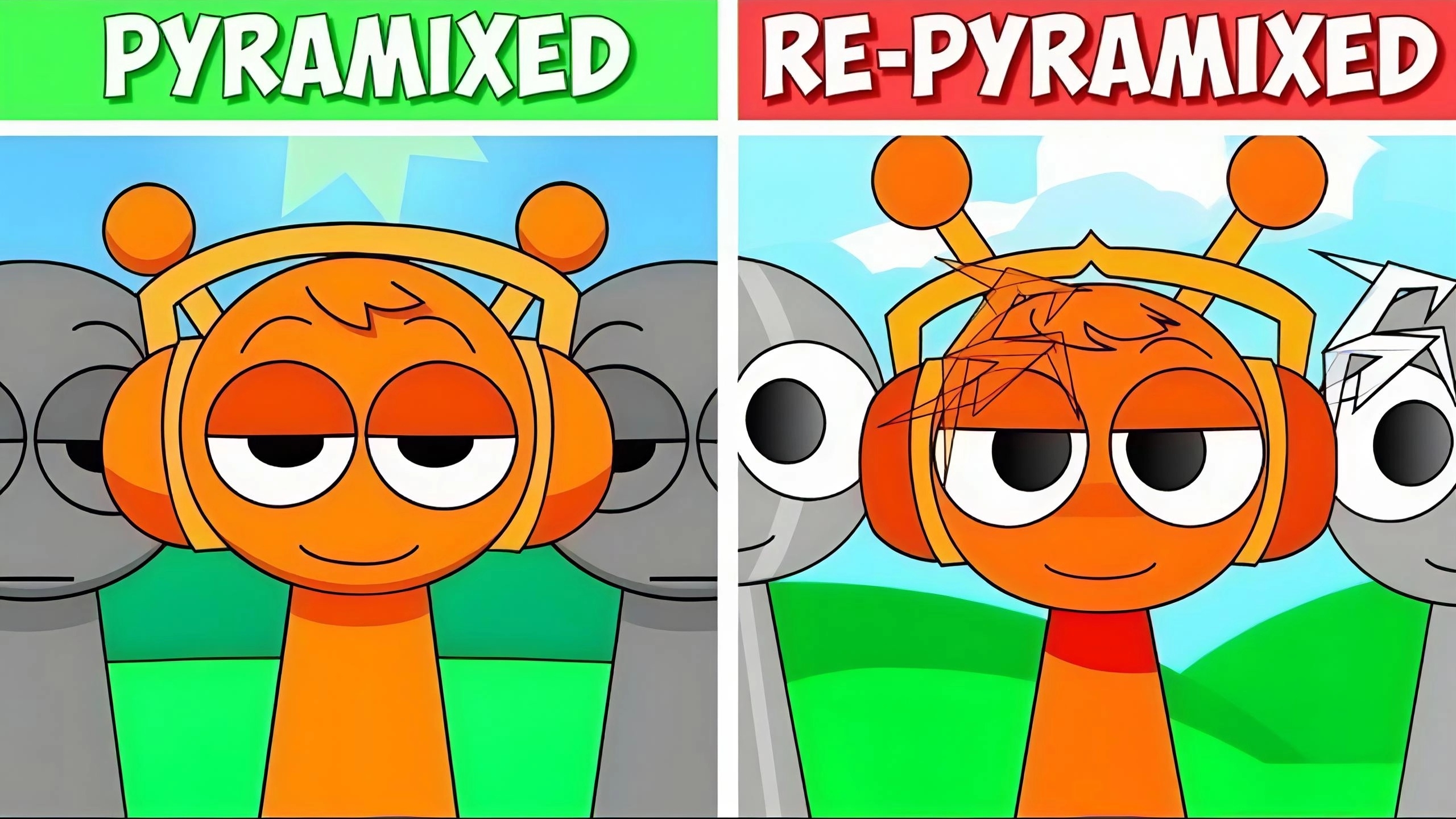 спрунки фаза 1 pyramixed но версия re-pyramixed