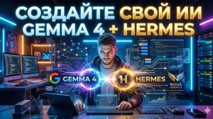 Твой личный ИИ бесплатно! Запуск локальной LLM Gemma 4