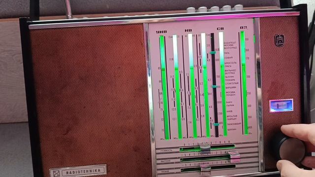 радиоприемник РИГА -104 УКВ перестроен + БЛЮТУЗ