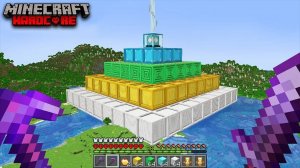 Я Сделал САМЫЙ ОГРОМНЫЙ МАЯК в Майнкрафт ХАРДКОР!