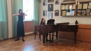 К. Шимановский-Н. Паганини, каприс 21, Е. Хубаи, Кармен-Фантазия, Москва, 2026г.