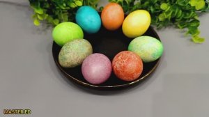 Как КРАСИВО И НЕОБЫЧНО покрасить яйца на ПАСХУ! Лучший способ покраски с ПОМОЩЬЮ СОЛИ