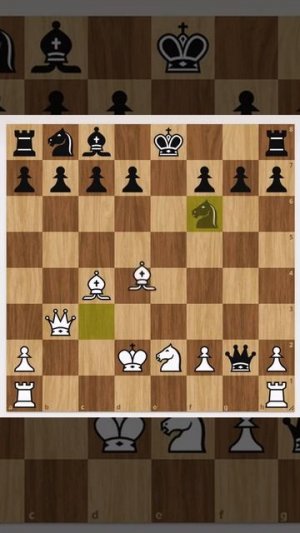 Шахматная ловушка для новичков с жертвой 5 пешек и ферзя в начале партии