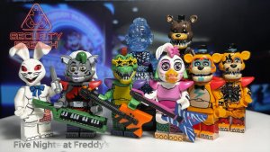 Lego «Five Nights at Freddy's: Security Breach» | НОВЫЕ ФИГУРКИ ФНАФ 9 (SERFIN)