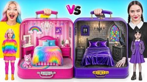 Мы строим потрясающие кукольные домики: соревнование с Энид | Забавные моменты от Multi DO Girls