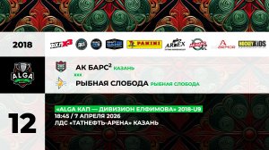 18:45 АК Барс-2 – Рыбная Слобода (ТНА)