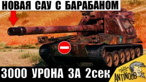 3000 Урона за 2 Секунды! Новая САУ жестко Меняет правила игры Мир Танков!