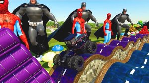 Тракторы экстремальные от мини до гигантов жесткий паркур по грязи. Заправщик и портальная ловушка