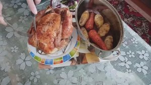 Курица в рассоле, запечённая в духовке — Больше никакой сухой грудки!