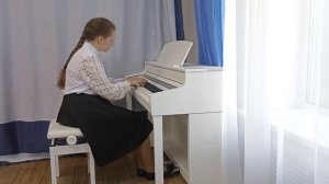 В.Коровицын "45 май". Исполняет Заркова Алена, ученица 6 класса Турочакской ДШИ