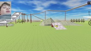 Играем ВАЗ Краш Тест Симулятор 2 делаем запись на Лада Нива на маленькой трамплине