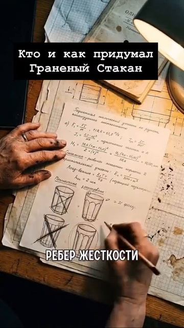 СОВЕТСКИЙ ГРАНЕНЫЙ СТАКАН!