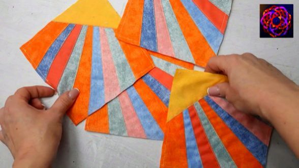 Блок из полосок: мастер-класс по пэчворку для начинающих [DIY]