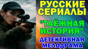 Русские сериалы: Новинки-2026. Детективная мелодрама: "Таёжная история"