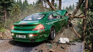 BeamNG Drive - Эпичные высокоскоростные прыжки на автомобилях