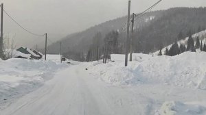 Вот моя деревня,вот мой дом родной/завалило деревню и дом/08/.02.26г