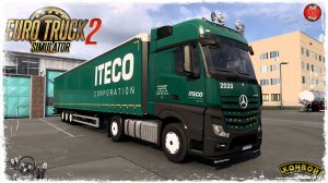 "ITECO" ● Euro Truck Simulator 2 ● КОНВОЙ с МОДАМИ