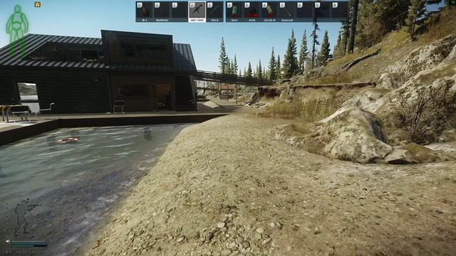 Escape from Tarkov PVE Ленивое прохождение 186 Пропавший груз, Отдых у моря