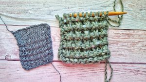 Шикарный и легкий узор//Узор спицами.