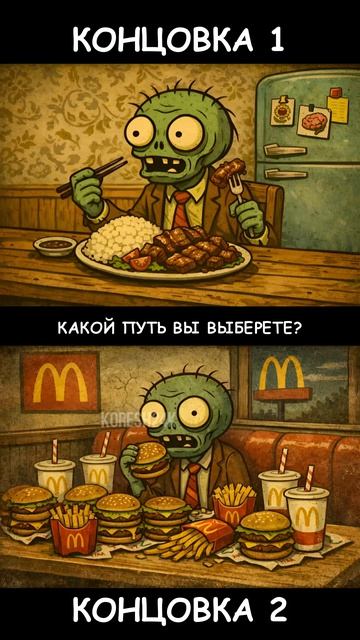 Зомби на тренировке