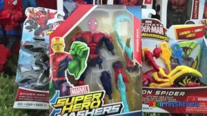 GIANT EGG SURPRISE OPENING SPIDERMAN  superhero toys