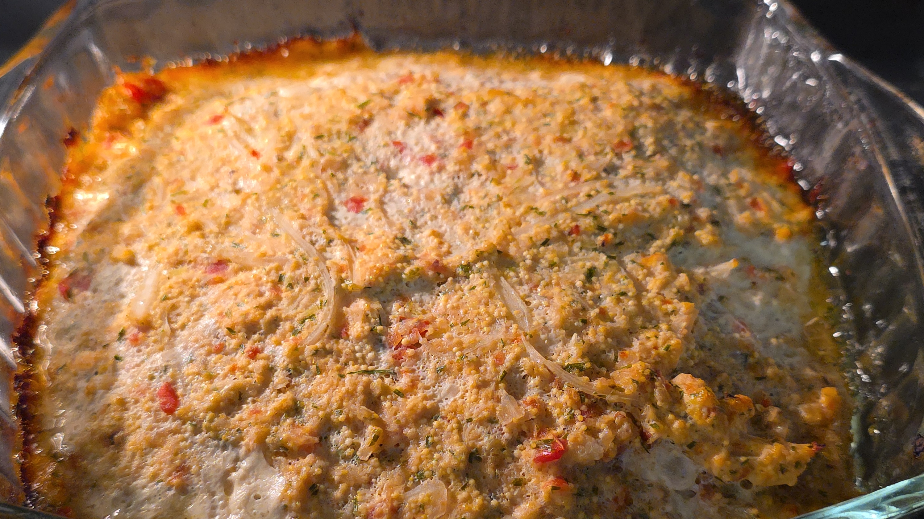 Запеканка из икры сазана на Благовещение