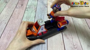 358524 Набор игровой Щенячий патруль Зума с машинкой  и курочкой 20см с 3лет