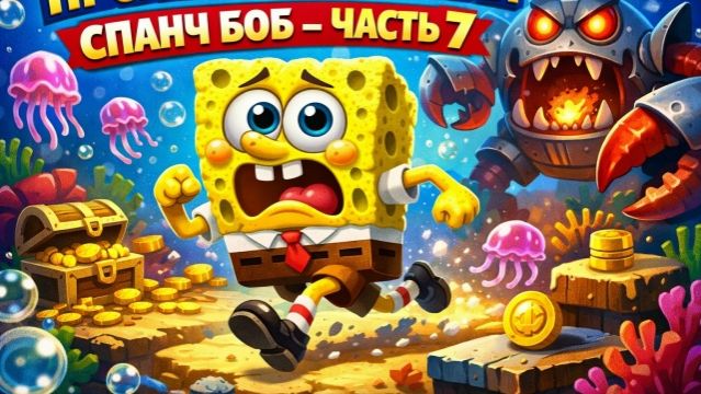 Губка боб квадратные штаны, Сэнди, Патрик, Мистер крабс, Сквидвард #7