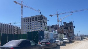 Анапа. 6 апреля. Стройка.