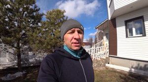 Улетела металлочерепица, сломала освещение. Осушаем участок.