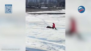 13-летняя школьница провалилась под лёд, пытаясь спасти пьяного рыбака в Уфе