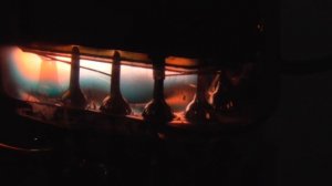 Неонка до 600В при прямой полярности, подмагничивание Ю снизу