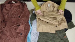 Лот 2494 Тренч, Лёгкий плащ Италия КРЕМ+ЭКСТРА 16,7кг 29ед