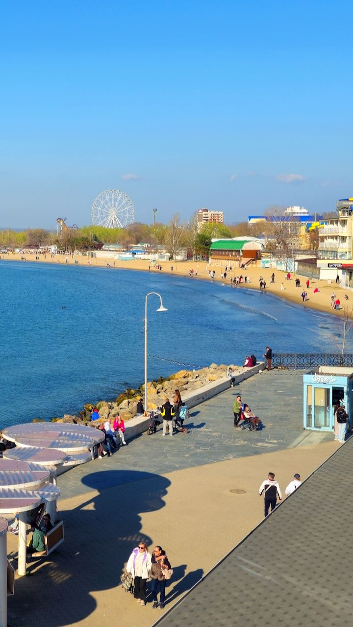 Анапа сейчас | Центральный пляж курорта сегодня