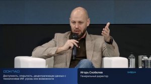 Дискуссия: Доступность, открытость, децентрализации данных с технологиями ИИ: угрозы или возможности