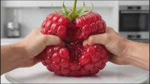 Гигантский шар из фруктов — раскрываем секрет! 🍓🍑🍒