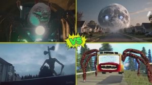 ПАРАВОЗИКИ МУЛЬТИК: Чу Чу Чарльз против Сиреноголового и Школьного Автобуса 🚂 БИТВА МОНСТРОВ