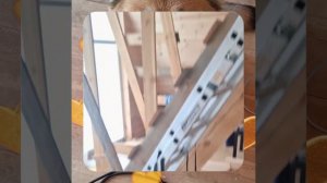 1000055185.mp4 (Собака наблюдает за устройством лестницы на 2-ой этаж в доме А-фрейм)