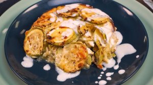 Запеканка из кабачков с плавленым сыром