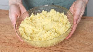 Вареники с картошкой, постный рецепт