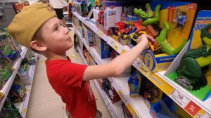 Влог 🛒 магазин игрушек 😱 СЮРПРИЗ машинки роботы