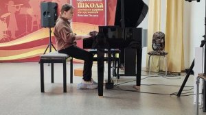 Л.Моцарт.Бурре ре минор.Мусихина Есения