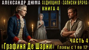Александр Дюма "Записки врача" книга 4 "Графиня Де Шарни" часть 4 главы с 1 по 12