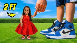 Я провел 24 часа с самой низкорослой женщиной в мире!